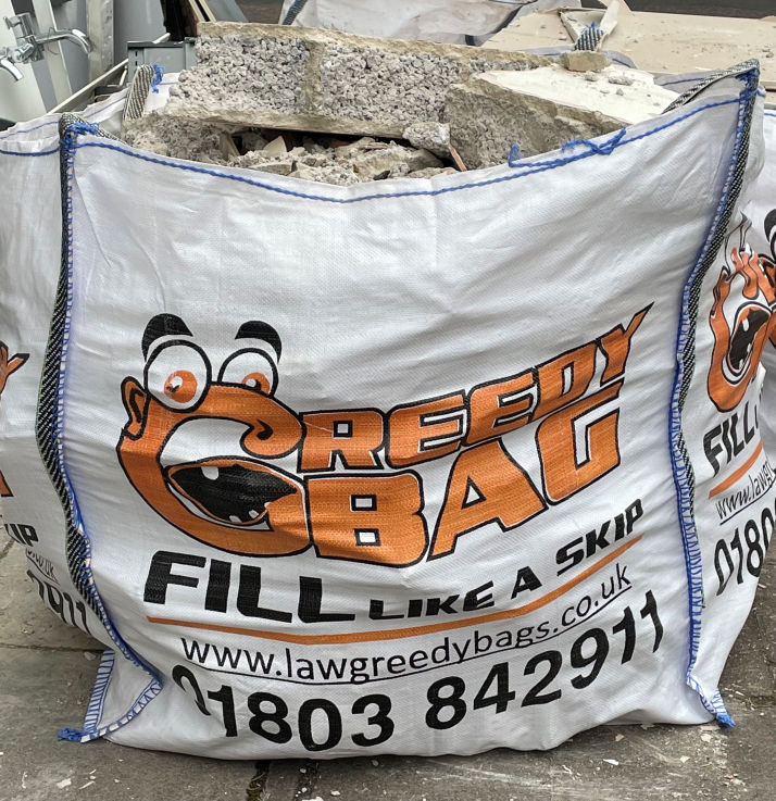 i ton rubble bag soil bag law waste removal